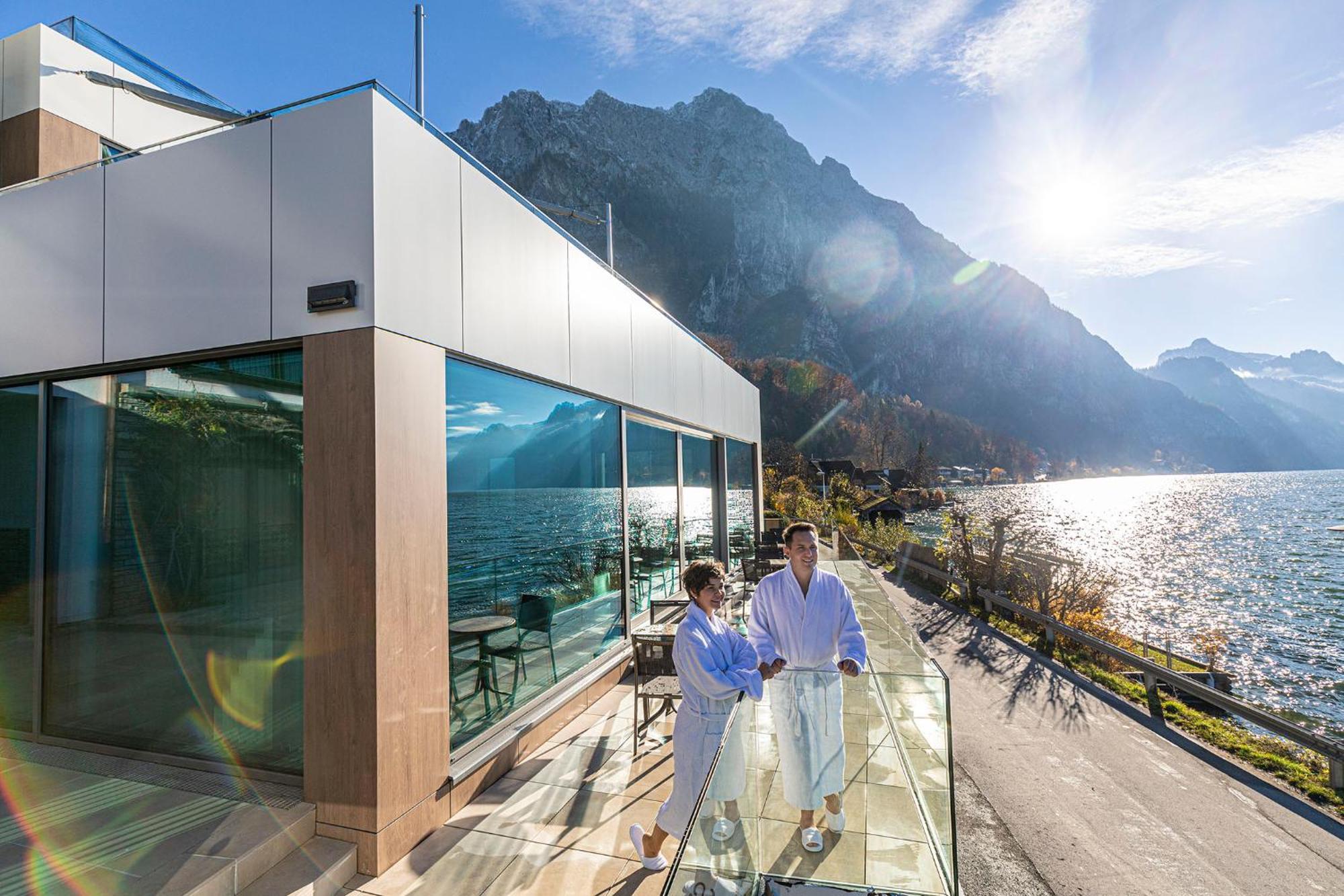Seegasthof Hois'N Wirt - Hotel Mit Wellnessbereich Gmunden Exterior foto