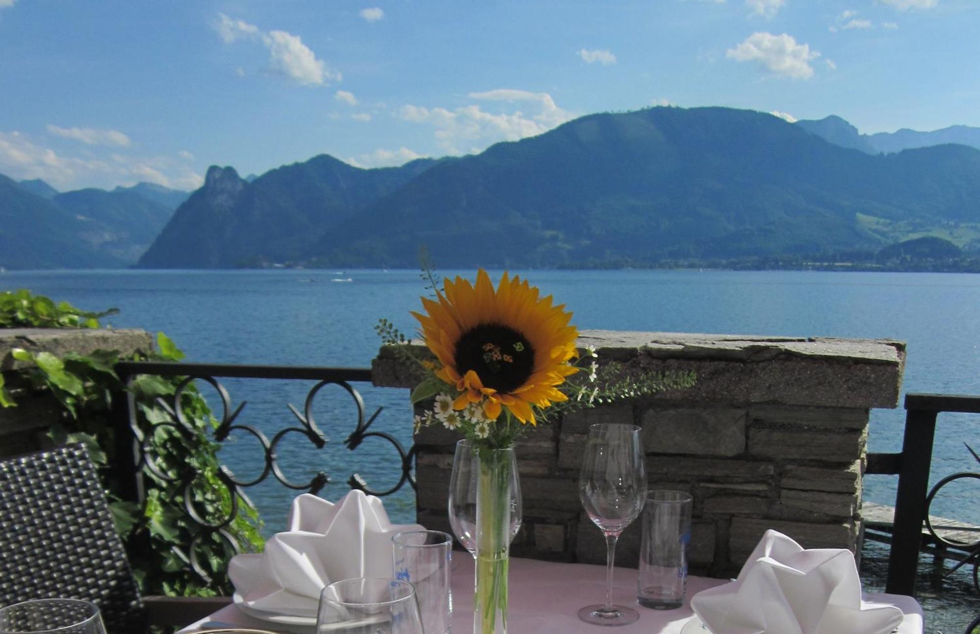 Seegasthof Hois'N Wirt - Hotel Mit Wellnessbereich Gmunden Exterior foto