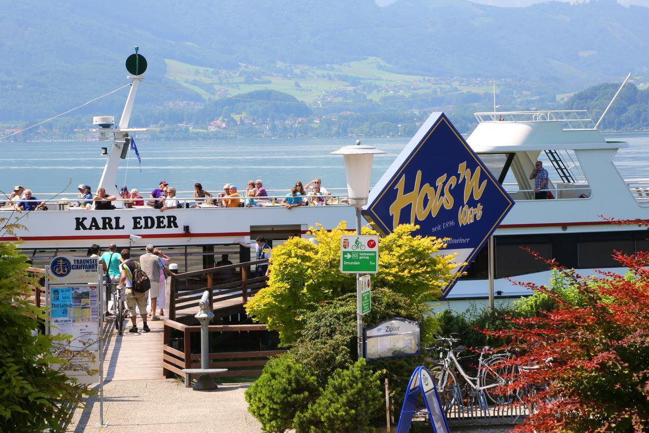 Seegasthof Hois'N Wirt - Hotel Mit Wellnessbereich Gmunden Exterior foto